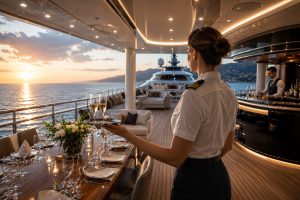 Superyacht stewardess Service