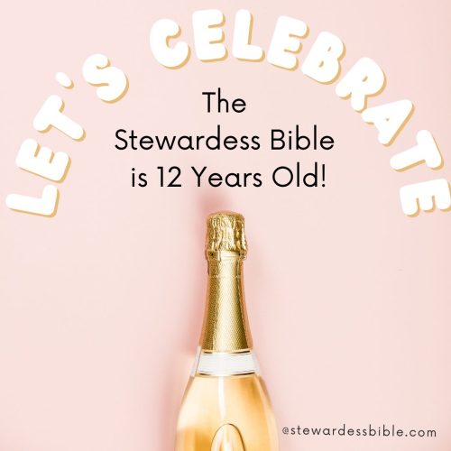 Celebrate 12 years of The Stewardess Bible