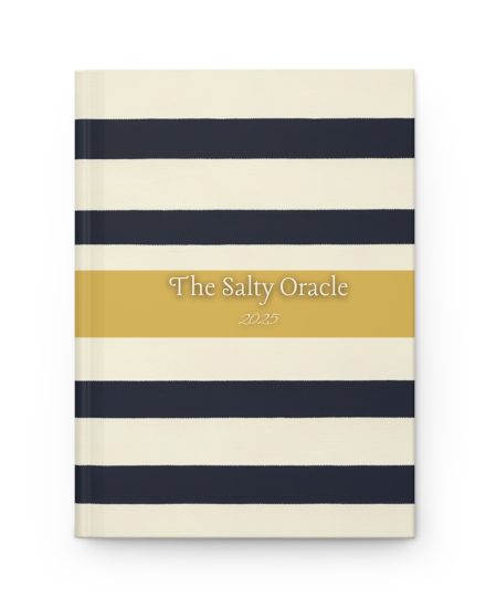 The Salty Oracle, Personalised Nautical Notebook | Sailors Gift